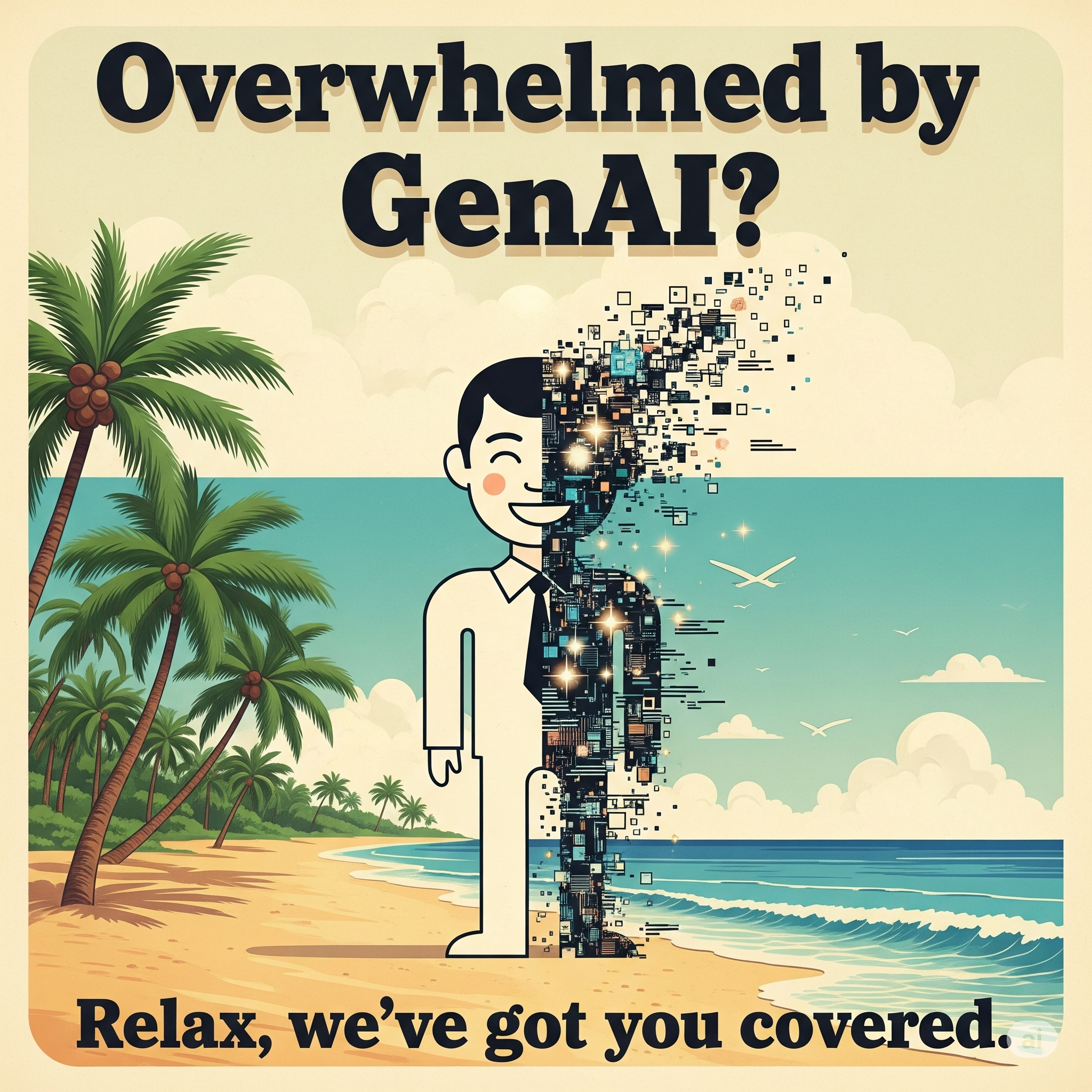 Overwhelmed by GenAI? Relax, we've got you covered.
